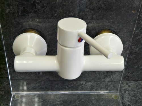 Armatures douche blanc - douche, (ral