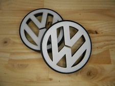 Cache coupelle custom VW - Golf MK4 - Blanc/Noir