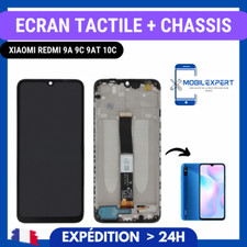 ECRAN + VITRE TACTILE SUR CHASSIS XIAOMI REDMI COMPATIBLE 9 9T 9A 9C 9AT 10A