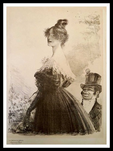 Charles leandre elégante - leandre, :