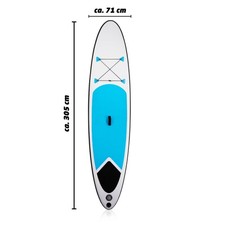 SUP Board Planche de Paddle Gonflable - Ensemble Complet - Comprenant une Pagaie