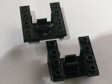 Lego 1 x 2 black gearbox set