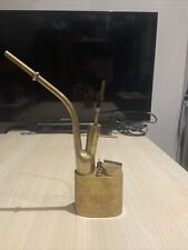 Ancienne Pipe à Eau Chinoise en métal pour usage