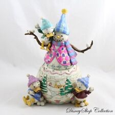 Figurine Jim Shore Riri Fifi et Loulou DISNEY TRADITIONS Enesco Showcase Noël