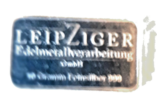 Lingot argent pur leipziger - pur,