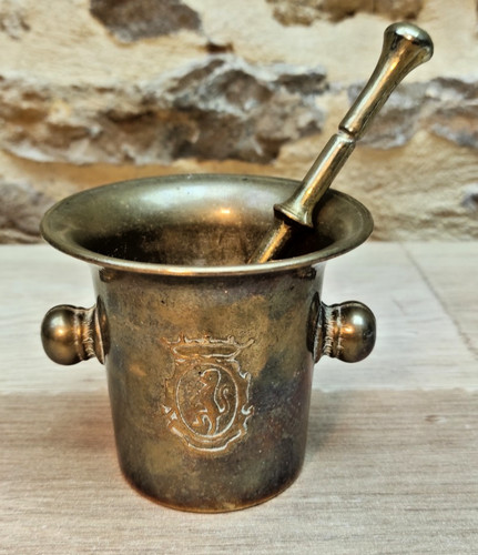 Ancien mortier anthicaire en - d'anthicaire,