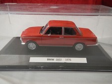 NEW !! Automobile BMW 1602 Rouge Berline 1/43 Vintage Rare 1976
