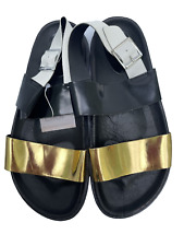 Zara Metallic Double Strap