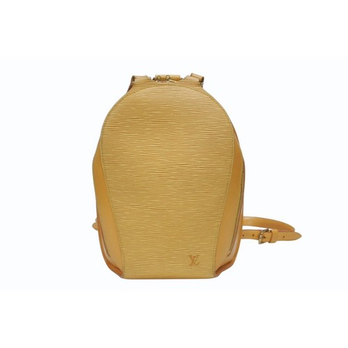 Sac dos jaune - sac, louis