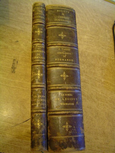 Tardif coutumiers normandie - tardif,