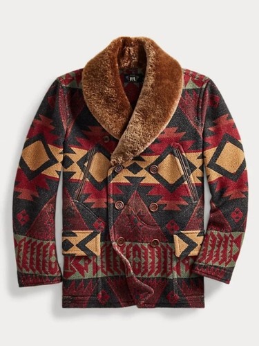 Rare rrl aztec - rrl, shearling