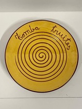 plat terre cuite vernissée 