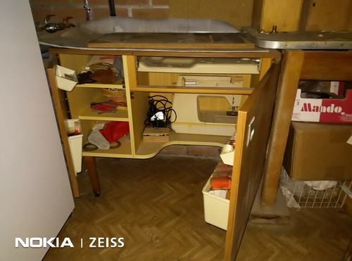 Machine coudre avec meuble - machine,