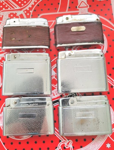 Silver match lot de 6 - 1,