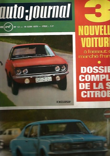 Auto journal 12 - l'auto,