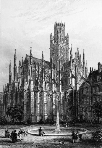 Rouen église abbatiale de - rouen,