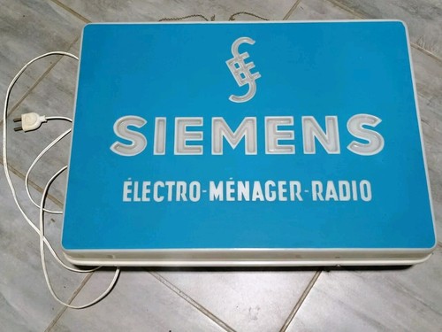 Enseigne lumineuse siemens - lumineuse,
