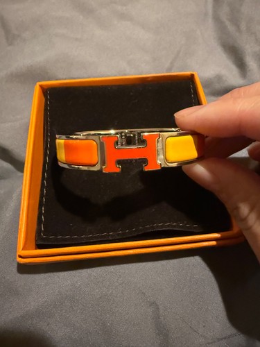 Hermes clic bracelet - hermes, h