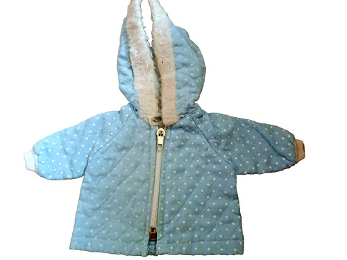 Blouson bleu pour - , poupée