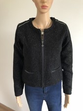 Veste noire pailletée neuve