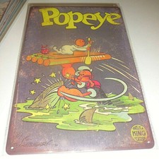 Plaque Métal Tôlée Vintage