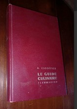 Guide culinaire aide-memoire de cuisine pratique Flammarion Escoffier