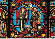 Art - Vitraux Religieux - Saint Denis - Cathédrale Basilique - Vitrail de l'Enfa