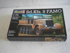 MAQUETTE WW2 VEHICULE ALLEMAND SD.KFZ. 9 FAMO HALF TRACK REVELL 1/72