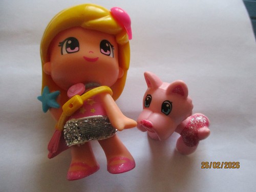 Pinypon figurine fille chien - fille,