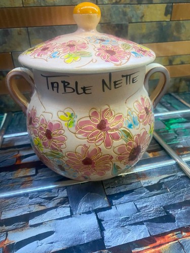 Pot cuisine ancien table - de,