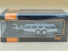 1/43 Remorque Double Essieux Porte Voiture Trailer Assistance Rallye IXO Models