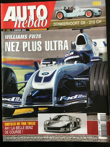 Auto hebdo 2004 essai - du,