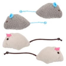  4 Pcs Jouet Souris Interactif
