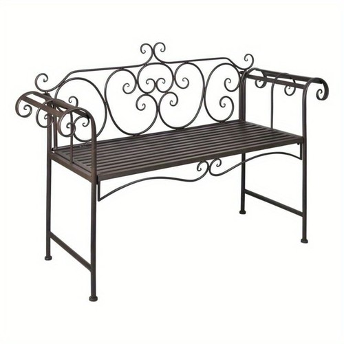 Banc jardin métal 132 cm - de,