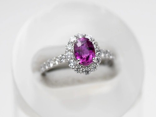 Bague rubis naturel - rubis,