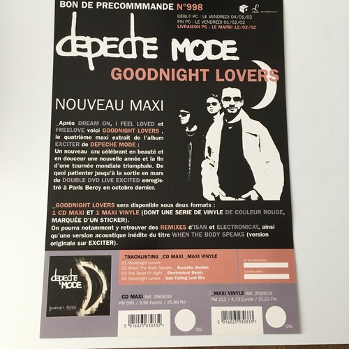 Depeche mode goodnight - mode,
