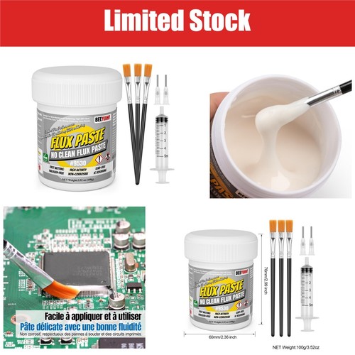 Pâte souder clean - pâte, à