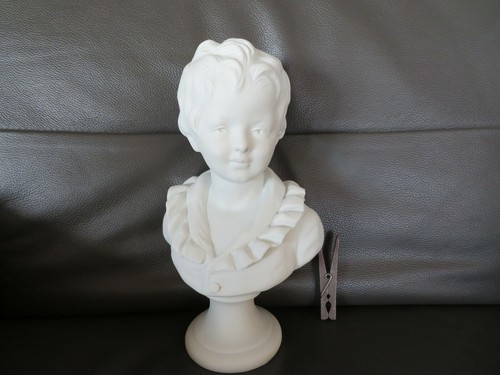 Buste enfant porcelaine - buste, d'enfant