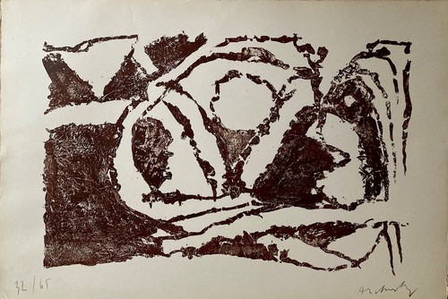 Pierre alechinsky lithographie - alechinsky,
