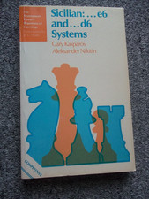 LA DEFENSE SICILIENNE  LIVRE ECHECS  ECHECS  GARY KASPAROV   ALEKSANDER NIKITIN