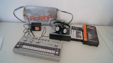 roland tr606 drum machine drumatix + headphone rj 12 + pj 1m + msc 25