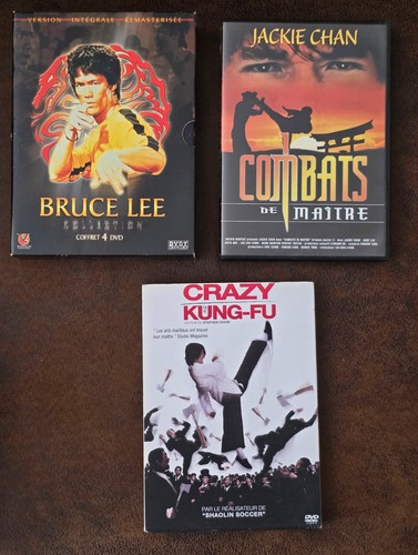 Lot dvd bruce lee combats - lee,,