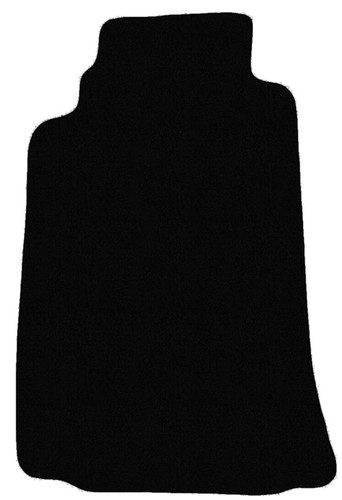Noir velour conducteur tapis - noir, velour,