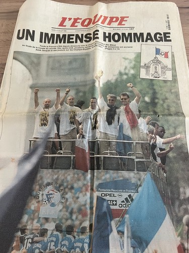Journal equipe juillet - l'equipe,