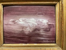 Peinture signée Ophelie