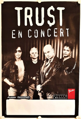 Affiche goupe hard rock - goupe,