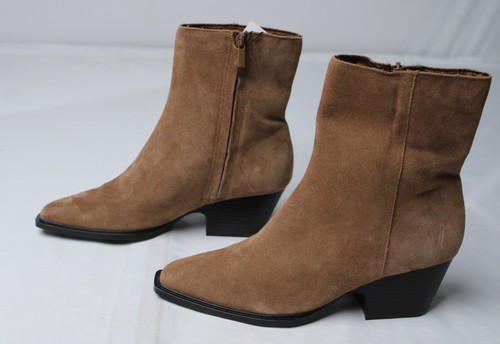 Zara women split - split, leather