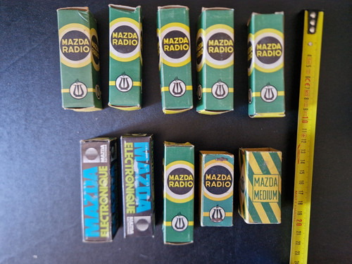 Ampoules poste radio - poste, tsf