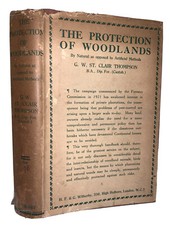 1928, 1Er, HCDJ, La Protection Des Bois, Par G W ST CLAIR THOMPSON, Nature