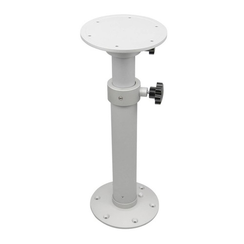 Pied table télescopique - pied, blanc